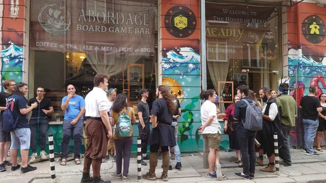 Outside Abordage on a concert evening · 2024