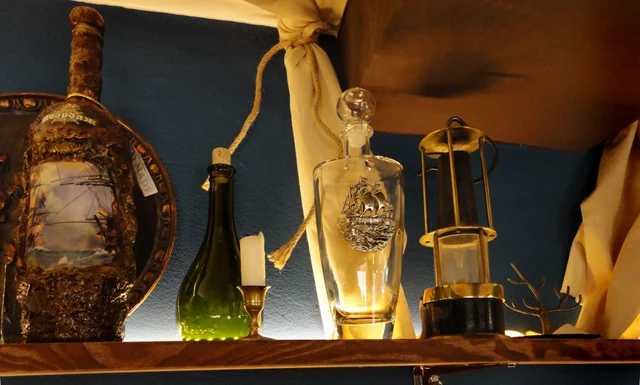 Treasures on the bar