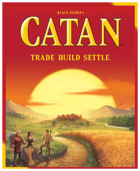 Кутия на играта Catan