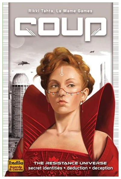 Кутия на играта Coup
