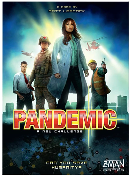 Кутия на играта Pandemic