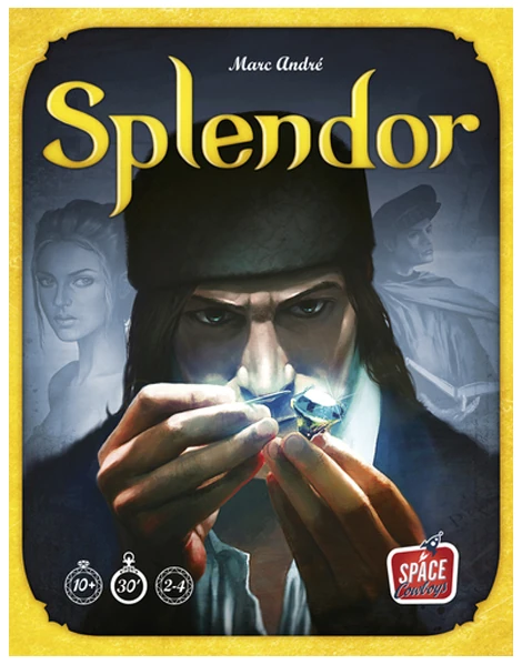 Кутия на играта Splendor
