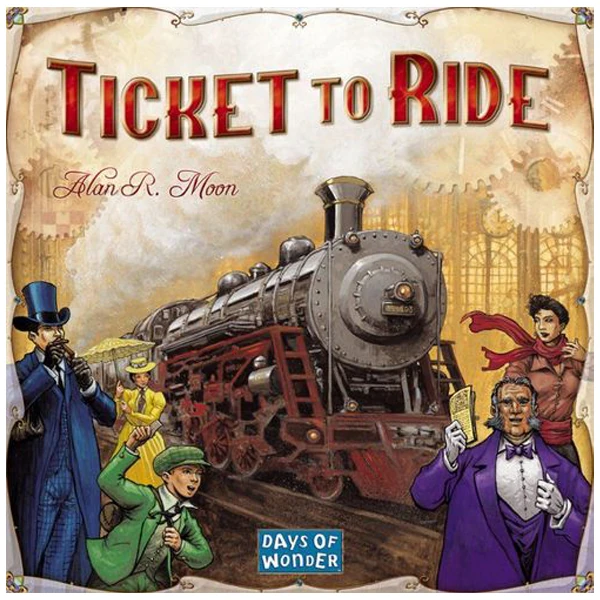 Кутия на играта Ticket to Ride